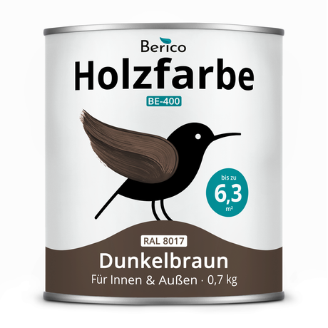 BERICO Holzfarbe: 4-in-1 Holzlack für Innen und Außen