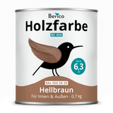 BERICO Holzfarbe: 4-in-1 Holzlack für Innen und Außen