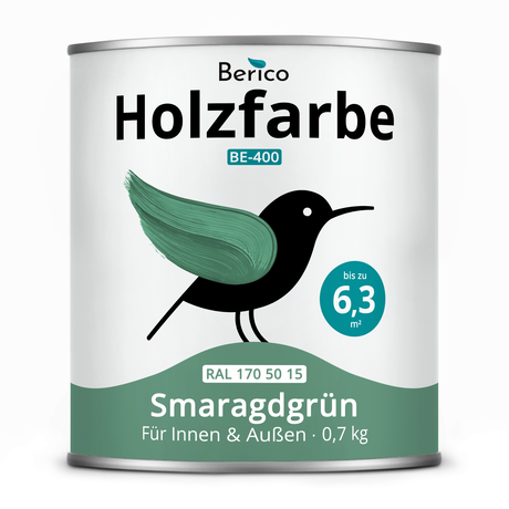 BERICO Holzfarbe: 4-in-1 Holzlack für Innen und Außen