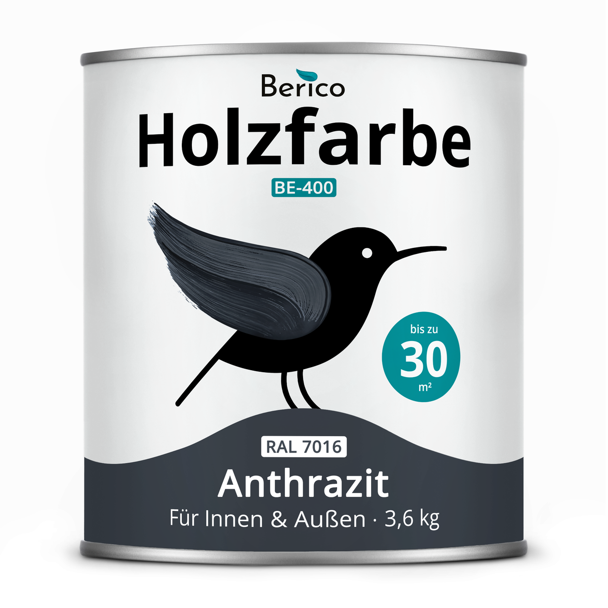 BERICO Holzfarbe: 4-in-1 Holzlack für Innen und Außen