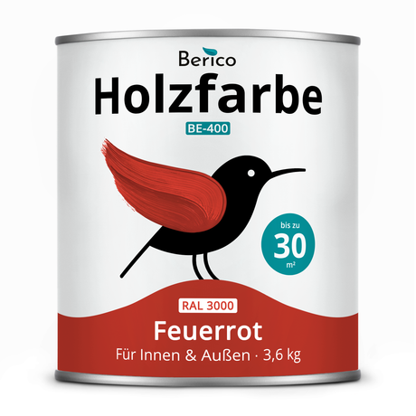 BERICO Holzfarbe: 4-in-1 Holzlack für Innen und Außen