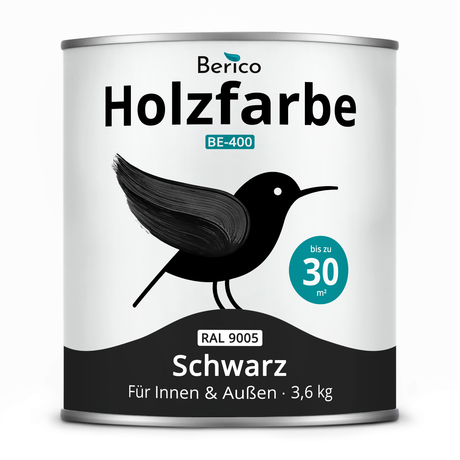 BERICO Holzfarbe: 4-in-1 Holzlack für Innen und Außen