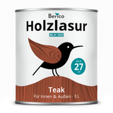 Berico Lasur - Der wetterfeste Holzschutz für Innen und Außen