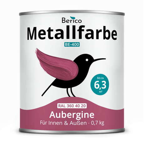 BERICO Metallfarbe: geruchsarmer und stark haftender 4-in-1 Lack
