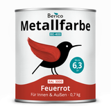 BERICO Metallfarbe: geruchsarmer und stark haftender 4-in-1 Lack