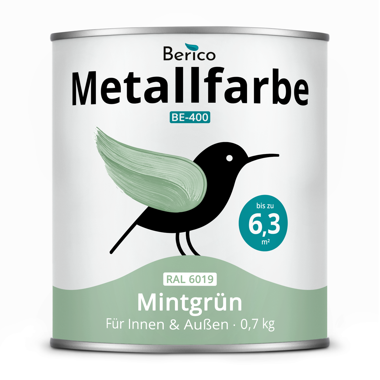 BERICO Metallfarbe: geruchsarmer und stark haftender 4-in-1 Lack