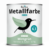 BERICO Metallfarbe: geruchsarmer und stark haftender 4-in-1 Lack