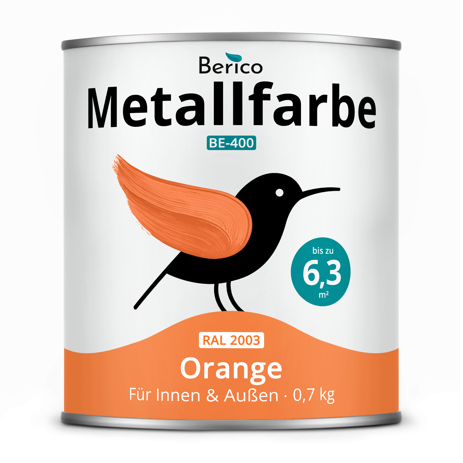 BERICO Metallfarbe: geruchsarmer und stark haftender 4-in-1 Lack