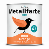 BERICO Metallfarbe: geruchsarmer und stark haftender 4-in-1 Lack