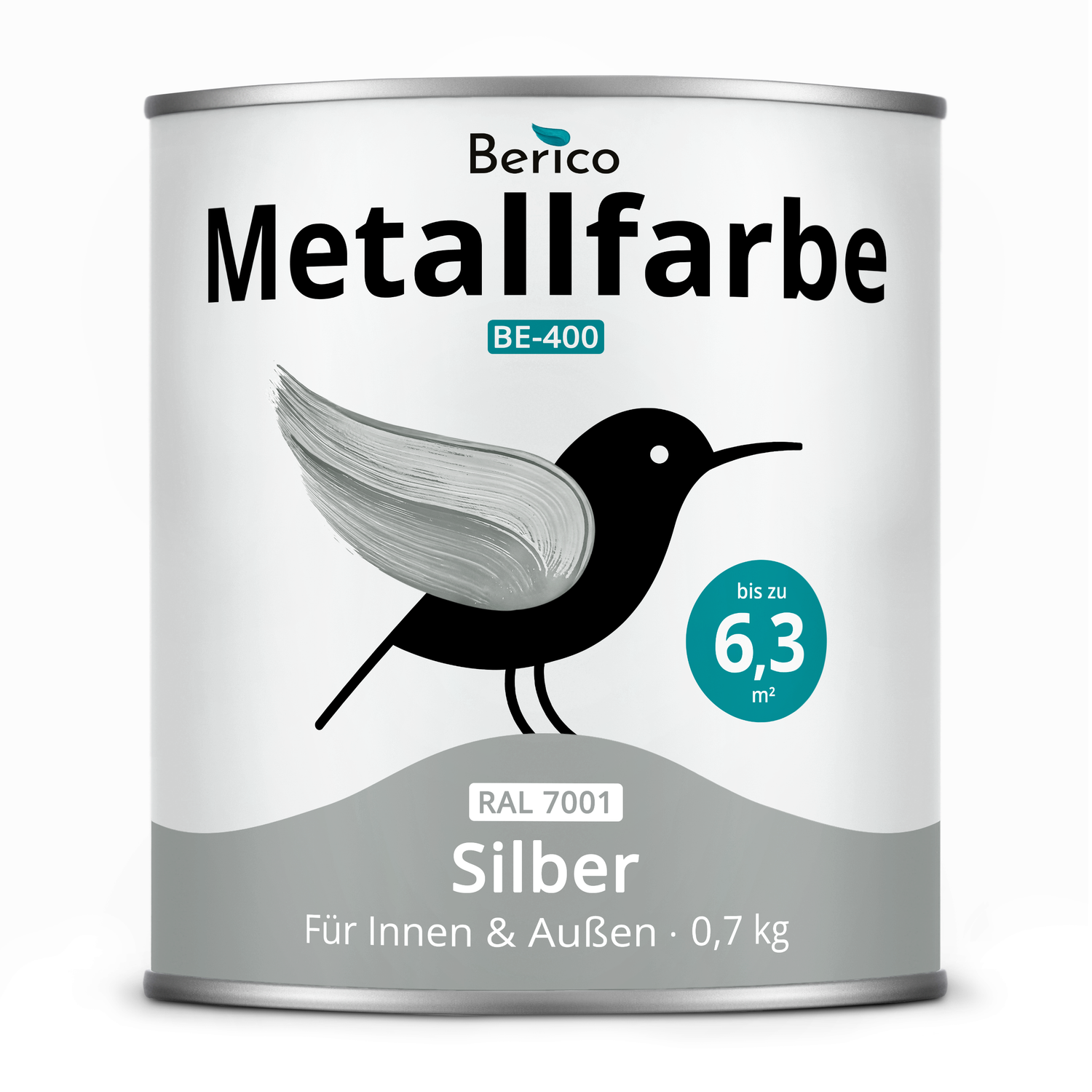 BERICO Metallfarbe: geruchsarmer und stark haftender 4-in-1 Lack