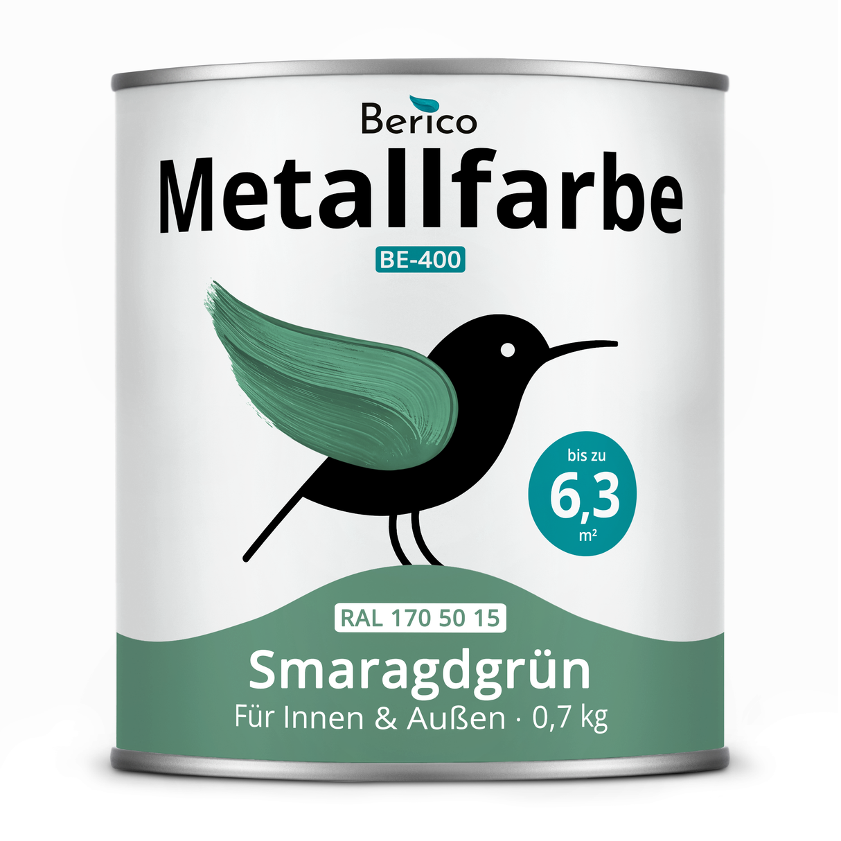 BERICO Metallfarbe: geruchsarmer und stark haftender 4-in-1 Lack