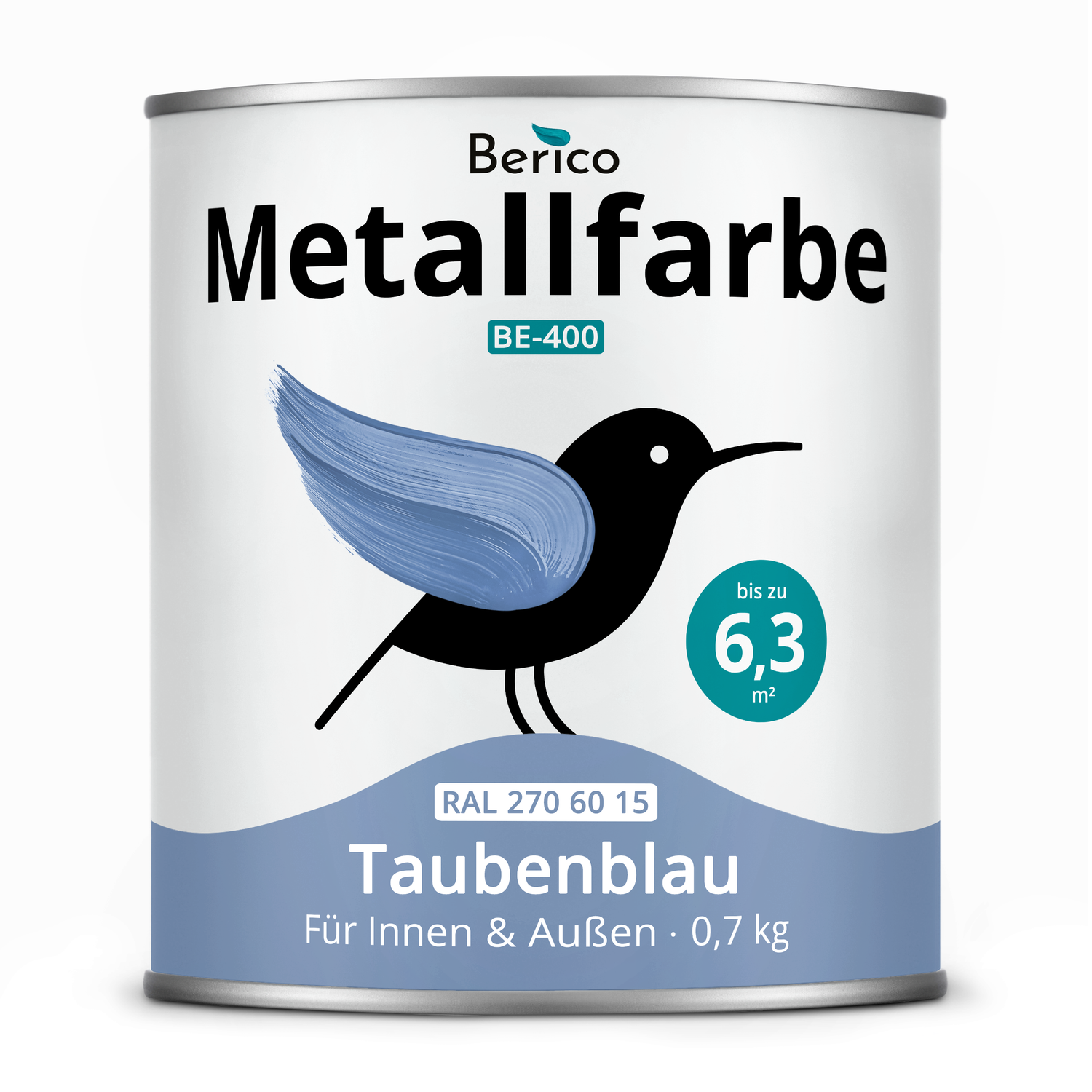 BERICO Metallfarbe: geruchsarmer und stark haftender 4-in-1 Lack