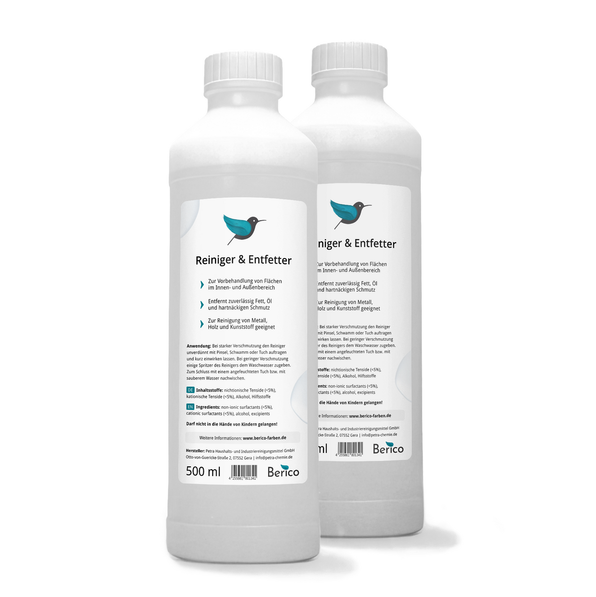 BERICO Reiniger & Entfetter – kraftvoll, sicher und umweltverträglich