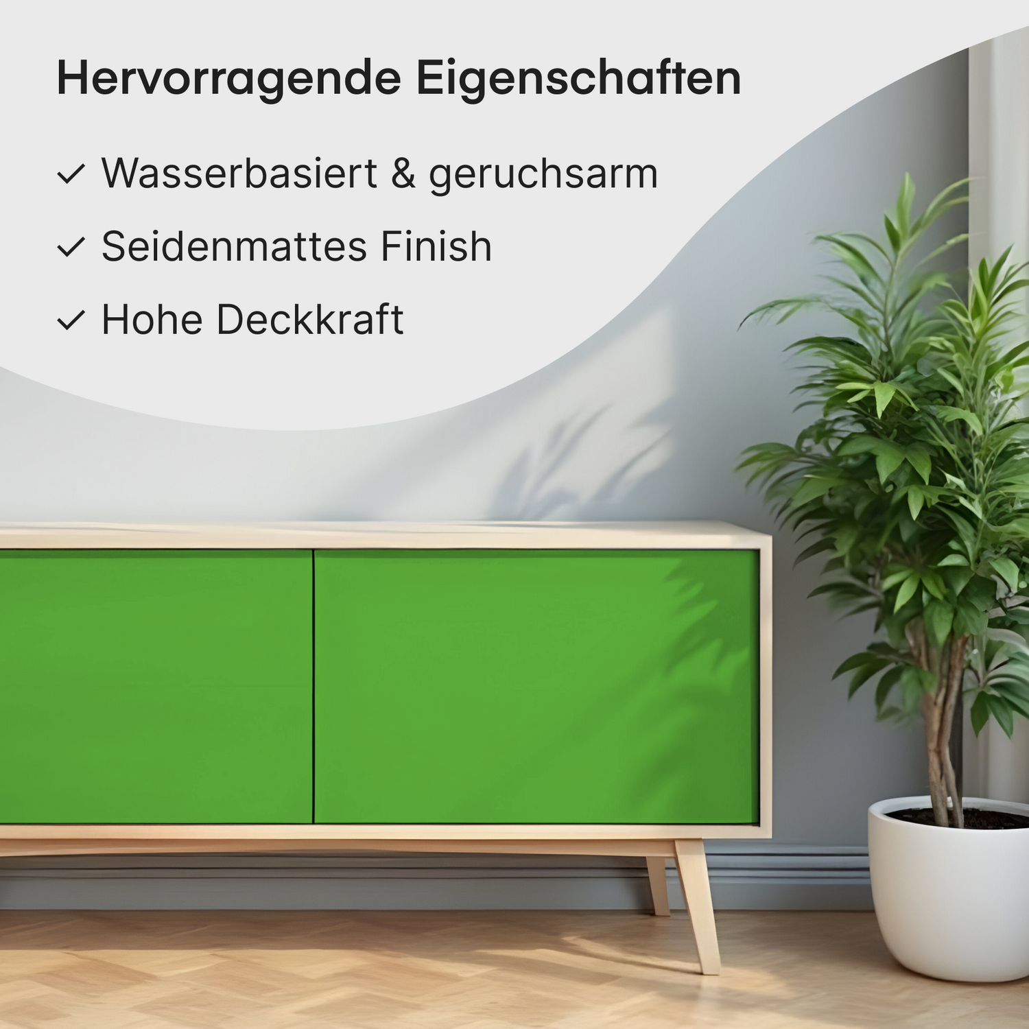 GRUNDMANN Holzfarbe & Wetterschutzfarbe: 4-in-1 Holzanstrich inkl. Grundierung