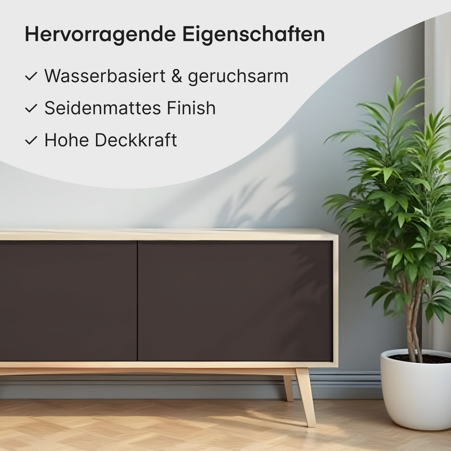 GRUNDMANN Holzfarbe & Wetterschutzfarbe: 4-in-1 Holzanstrich inkl. Grundierung