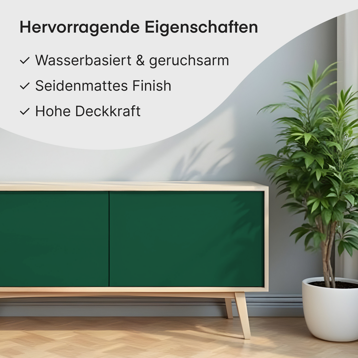 GRUNDMANN Holzfarbe & Wetterschutzfarbe: 4-in-1 Holzanstrich inkl. Grundierung