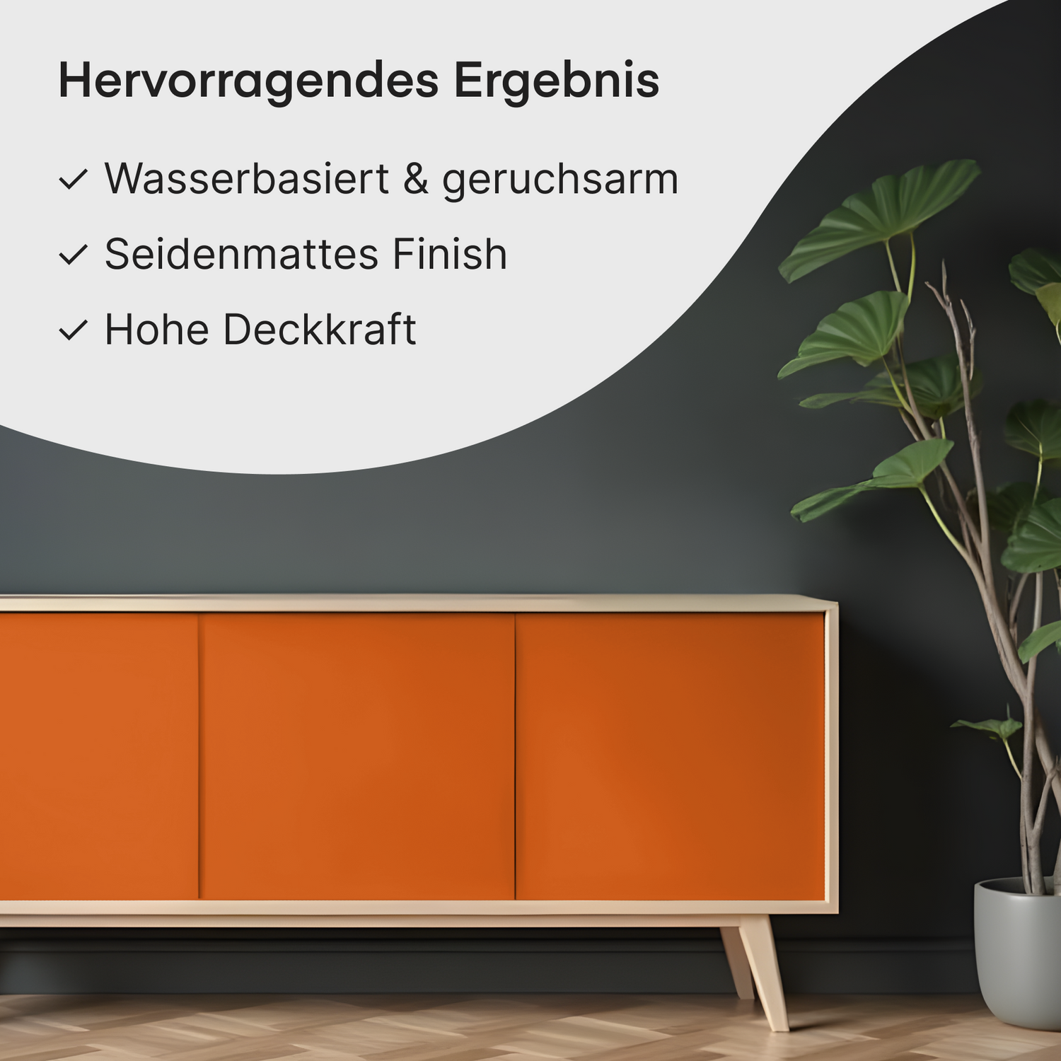 GRUNDMANN Acryllack: Premium 4-in-1 Lack, Buntlack und Möbelfarbe