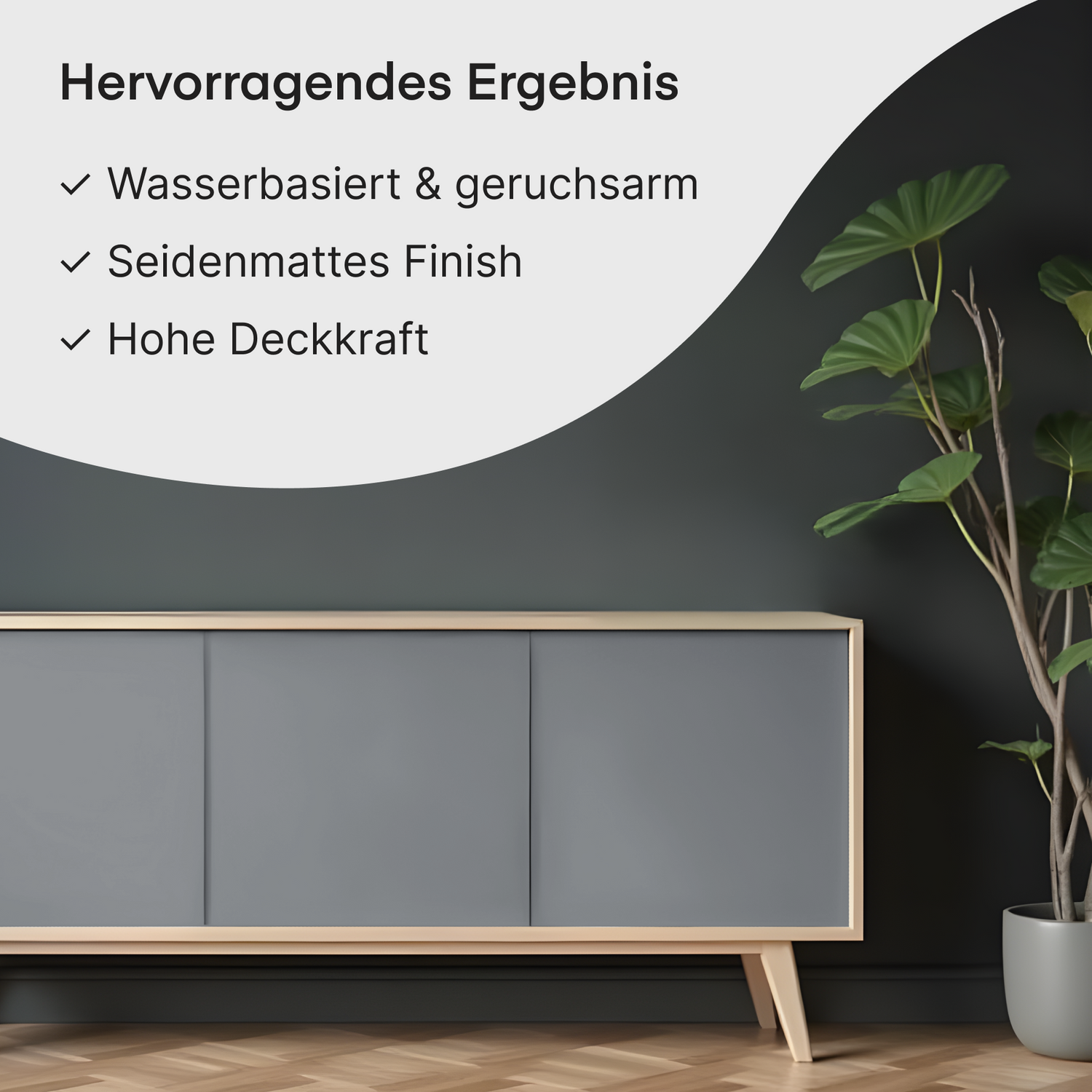 GRUNDMANN Acryllack: Premium 4-in-1 Lack, Buntlack und Möbelfarbe