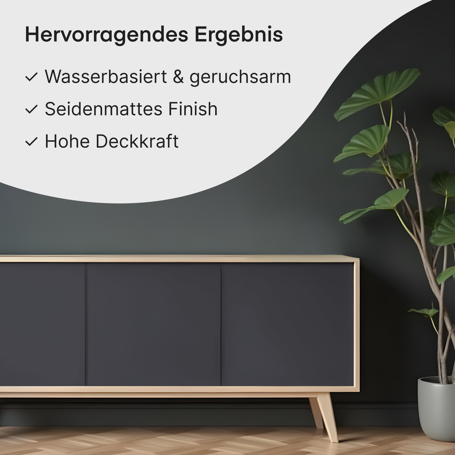 GRUNDMANN Acryllack: Premium 4-in-1 Lack, Buntlack und Möbelfarbe