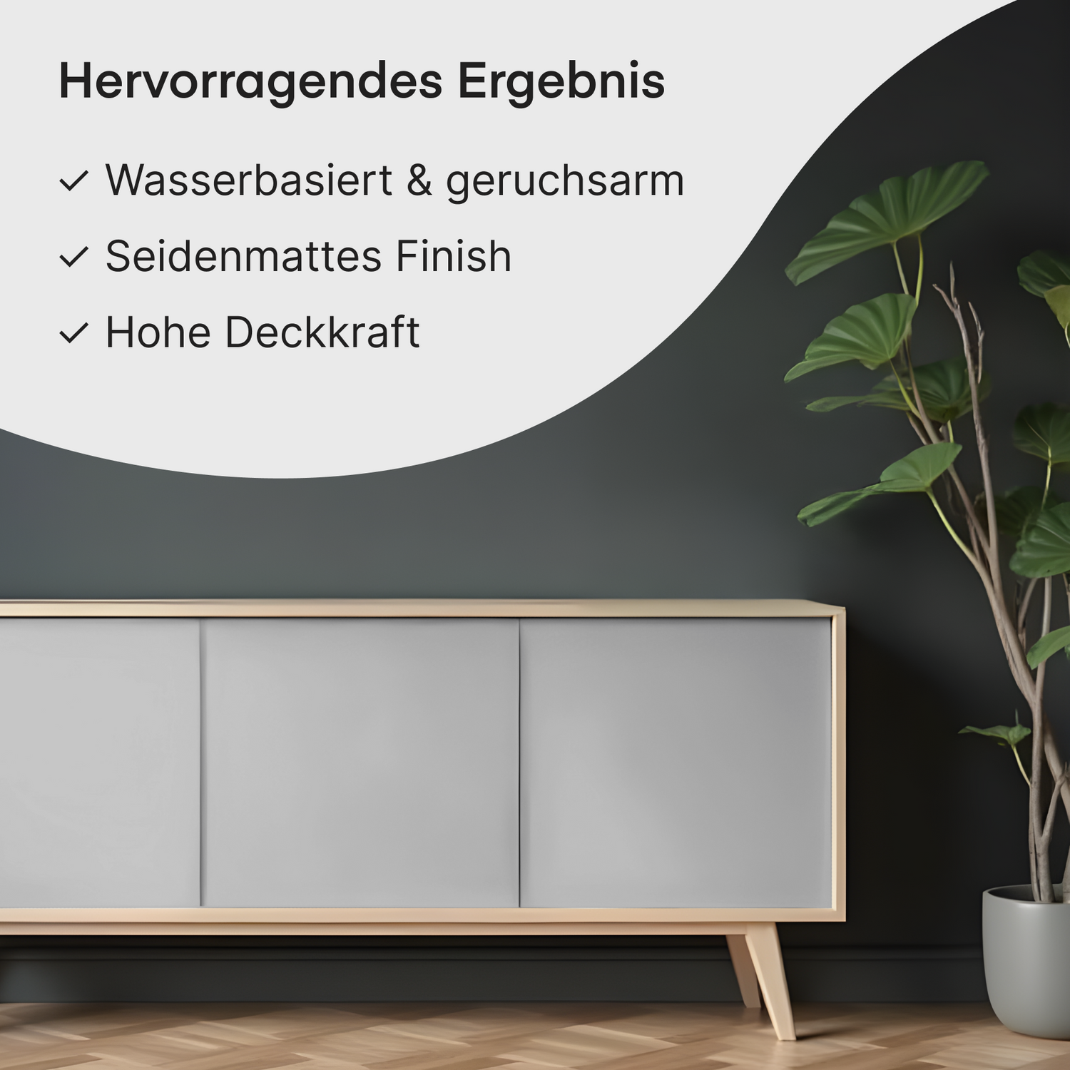 GRUNDMANN Acryllack: Premium 4-in-1 Lack, Buntlack und Möbelfarbe