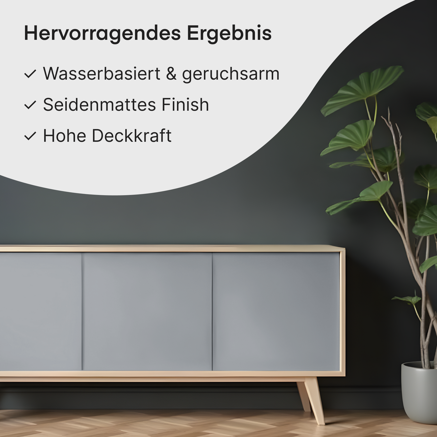 GRUNDMANN Acryllack: Premium 4-in-1 Lack, Buntlack und Möbelfarbe