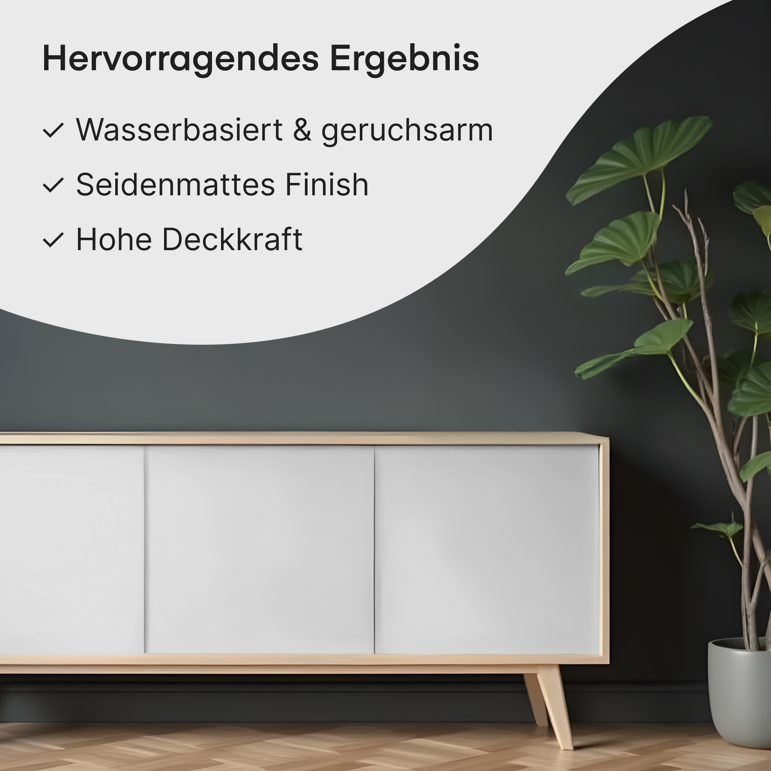 GRUNDMANN Acryllack: Premium 4-in-1 Lack, Buntlack und Möbelfarbe