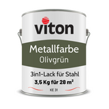 VITON Metallfarbe KE31: 3-in-1 inkl. Rostschutz & Grundierung