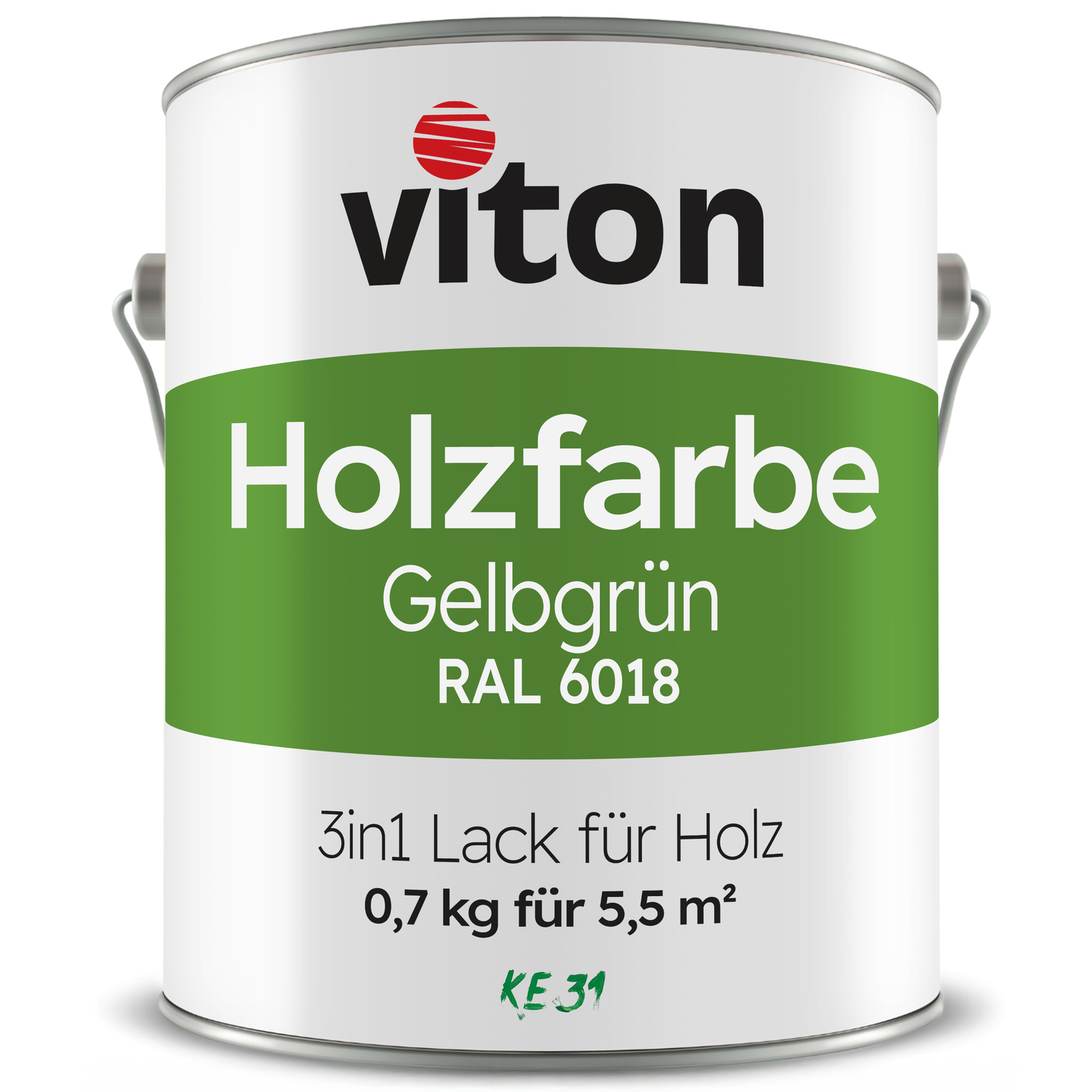 VITON Holzfarbe & Wetterschutzfarbe für Außen KE31 - 3in1 Grundierung & Deckfarbe