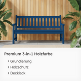 VITON Holzfarbe & Wetterschutzfarbe für Außen KE31 - 3in1 Grundierung & Deckfarbe