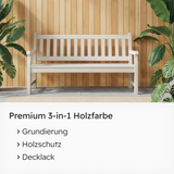 VITON Holzfarbe & Wetterschutzfarbe für Außen KE31 - 3in1 Grundierung & Deckfarbe