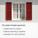 VITON Holzfarbe & Wetterschutzfarbe für Außen KE31 - 3in1 Grundierung & Deckfarbe