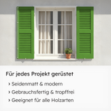 VITON Holzfarbe & Wetterschutzfarbe für Außen KE31 - 3in1 Grundierung & Deckfarbe