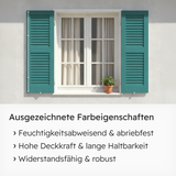 VITON Holzfarbe & Wetterschutzfarbe für Außen KE31 - 3in1 Grundierung & Deckfarbe