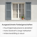 VITON Holzfarbe & Wetterschutzfarbe für Außen KE31 - 3in1 Grundierung & Deckfarbe