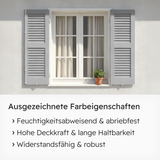 VITON Holzfarbe & Wetterschutzfarbe für Außen KE31 - 3in1 Grundierung & Deckfarbe