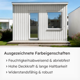 VITON Holzfarbe & Wetterschutzfarbe für Außen KE31 - 3in1 Grundierung & Deckfarbe