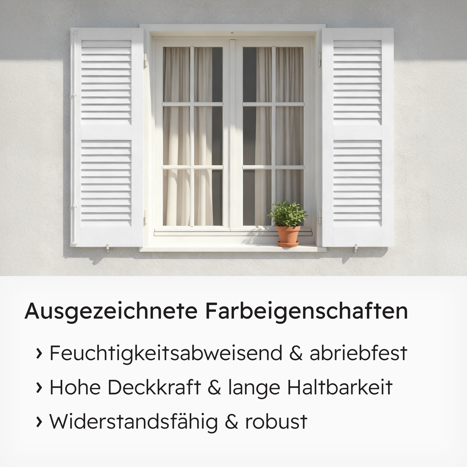 VITON Holzfarbe & Wetterschutzfarbe für Außen KE31 - 3in1 Grundierung & Deckfarbe