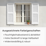 VITON Holzfarbe & Wetterschutzfarbe für Außen KE31 - 3in1 Grundierung & Deckfarbe