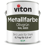 VITON Metallfarbe KE31: 3-in-1 inkl. Rostschutz & Grundierung