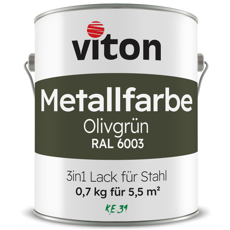 VITON Metallfarbe KE31: 3-in-1 inkl. Rostschutz & Grundierung