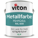 VITON Metallfarbe KE31: 3-in-1 inkl. Rostschutz & Grundierung