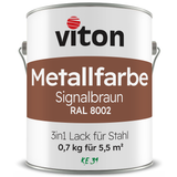 VITON Metallfarbe KE31: 3-in-1 inkl. Rostschutz & Grundierung