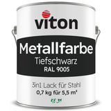 VITON Metallfarbe KE31: 3-in-1 inkl. Rostschutz & Grundierung