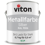 VITON Metallfarbe KE31: 3-in-1 inkl. Rostschutz & Grundierung