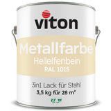 VITON Metallfarbe KE31: 3-in-1 inkl. Rostschutz & Grundierung