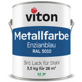 VITON Metallfarbe KE31: 3-in-1 inkl. Rostschutz & Grundierung