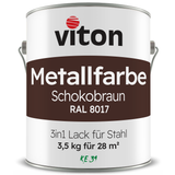 VITON Metallfarbe KE31: 3-in-1 inkl. Rostschutz & Grundierung