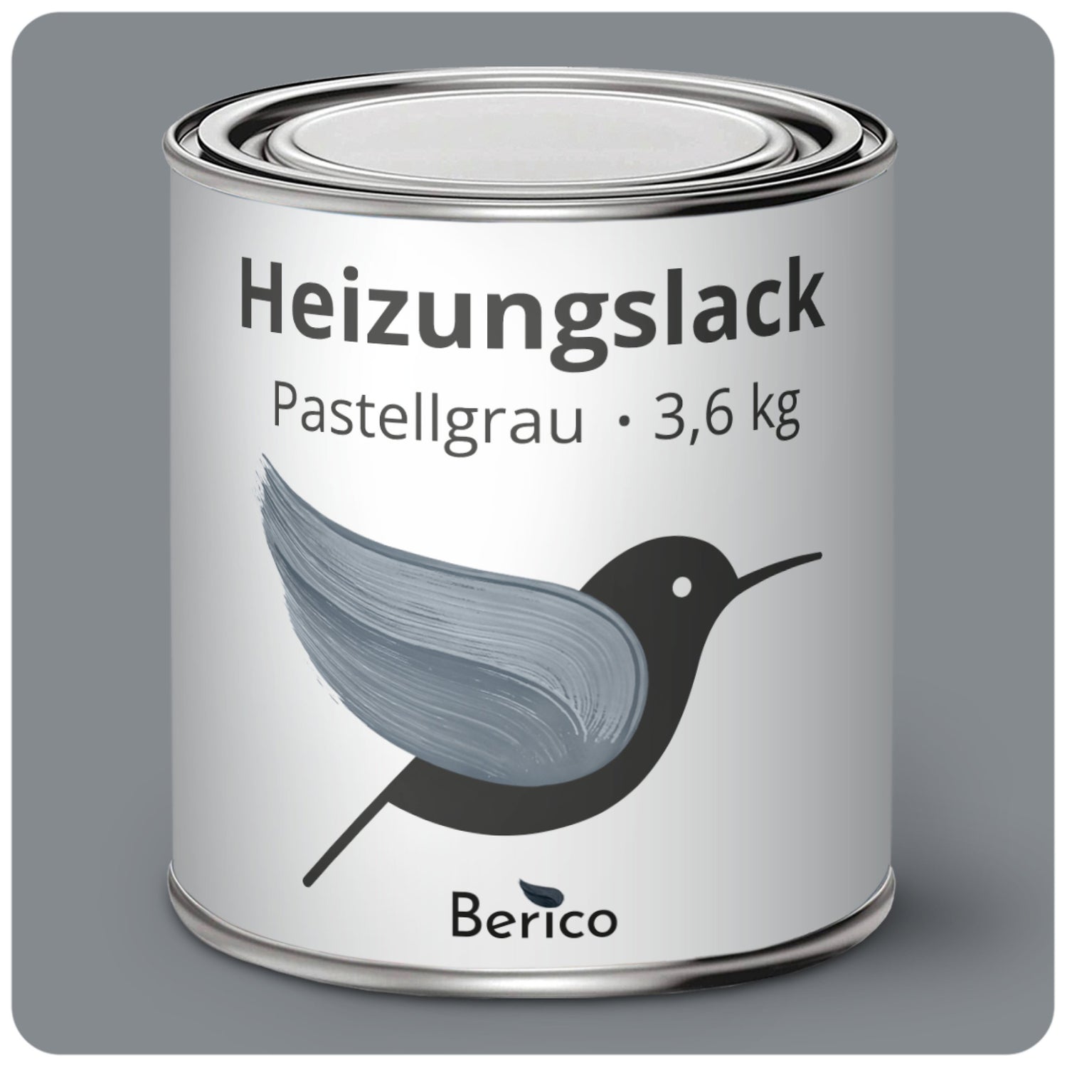 Berico Heizkörperlack - Die Heizungsfarbe auch für Kupferrohre - Weiß 0.7 kg - Berico Farben