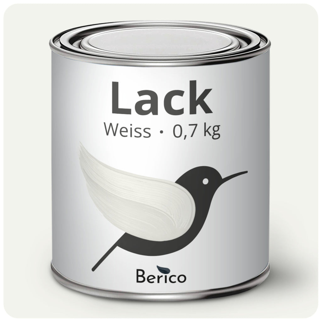 BERICO Lack: Der wasserbasierte Acryllack für dein Projekt - Schwedenrot 0.7 Kg - Berico Farben