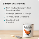Berico Holzfarbe: 4-in-1 Holzlack für Innen und Außen